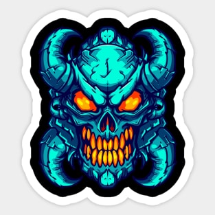 freeze face Sticker